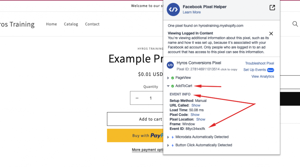 Martin Luther King Junior Kan worden genegeerd onderpand Adding the Facebook Pixel Manually for Event ID Deduplication | Hyros  Documentation